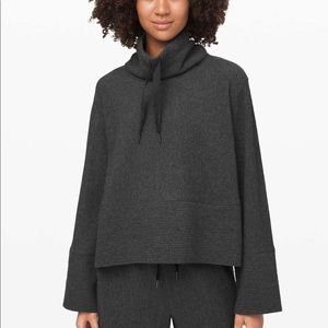 lululemon athletica retreat yourself Charcoal Gray Hoodie